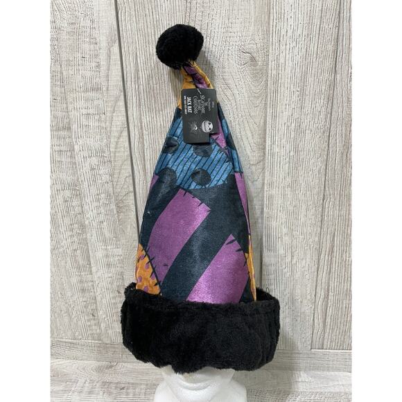 The Nightmare Before Christmas Sally Santa Hat Jack Skellington Multi-Color New - Picture 1 of 4